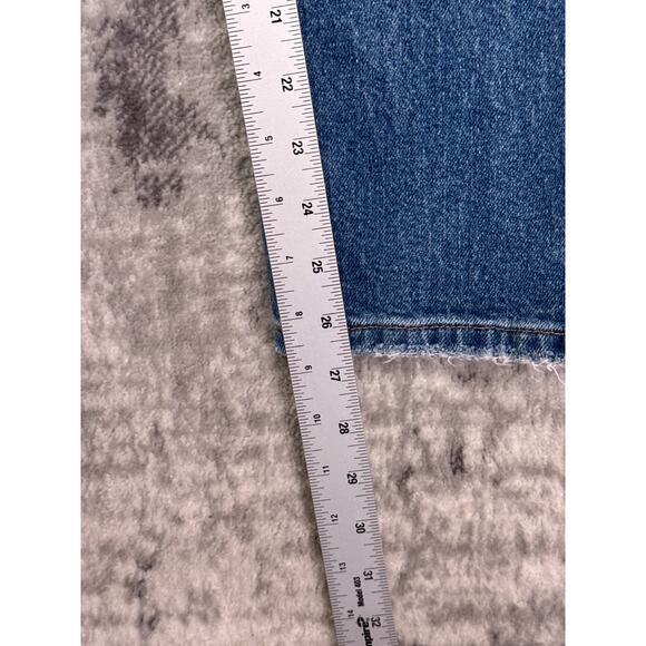 AYR Jeans 32 Womens The Yes Yes Yes Straight Leg Ripped Knee Denim - Picture 5 of 8